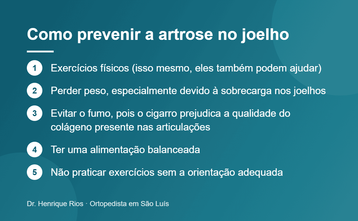 Como prevenir a artrose no joelho, Dr. Henrique Rios