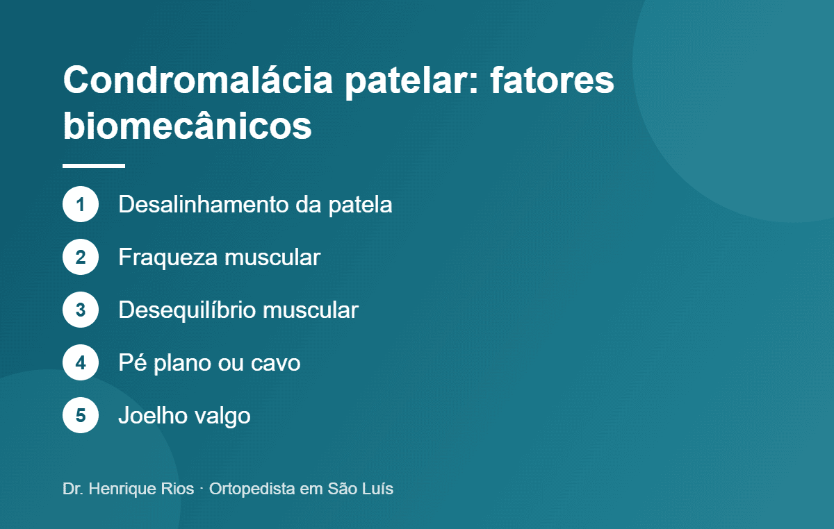 Condromalácia patelar: fatores biomecânicos, Dr. Henrique Rios
