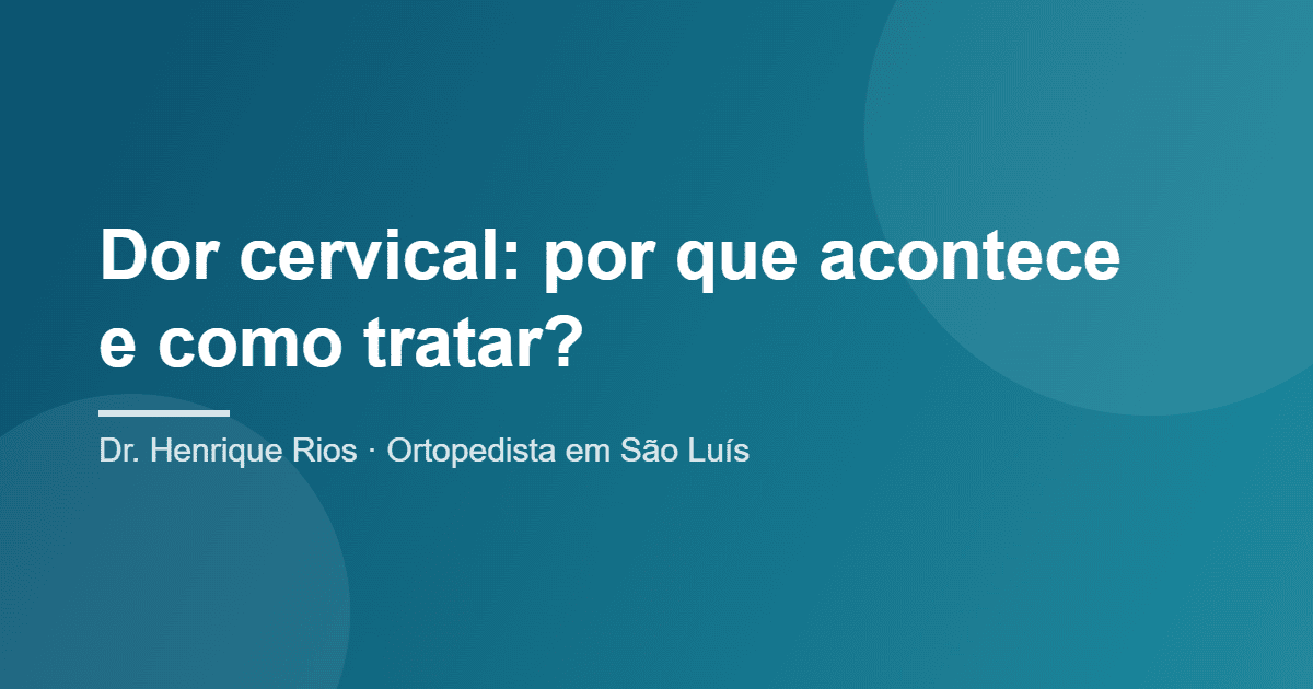 dor cervical