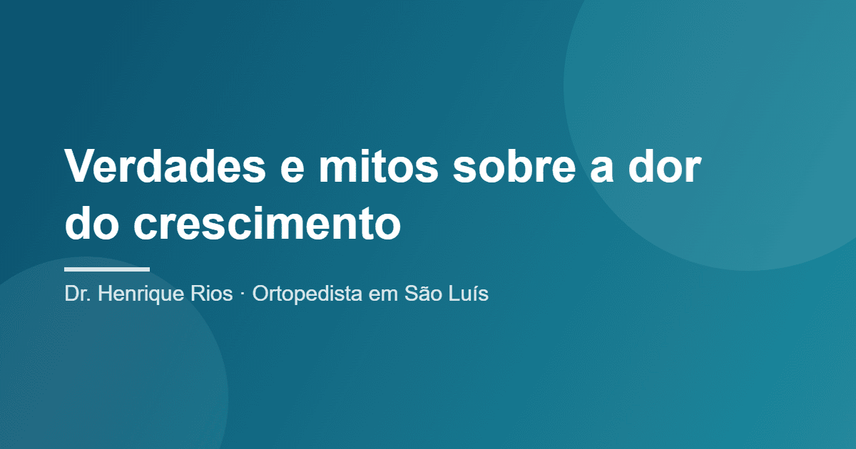 dor do crescimento