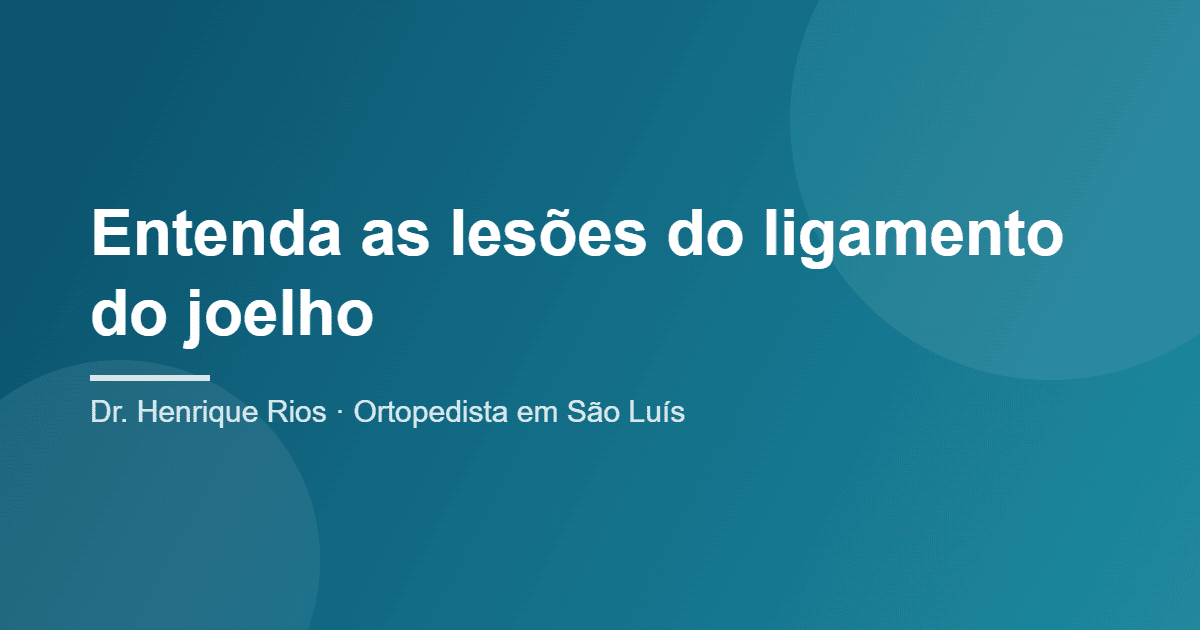 ligamento do joelho