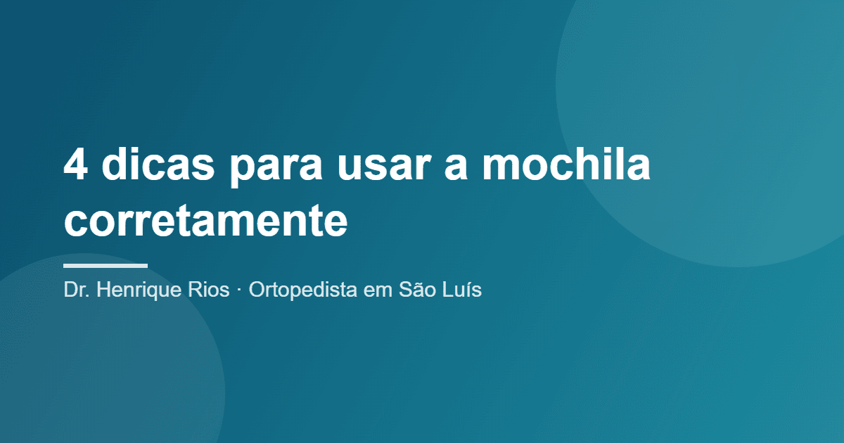 mochila