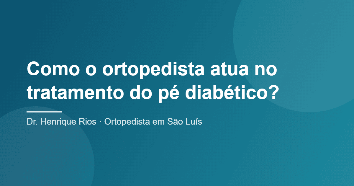 pé diabético