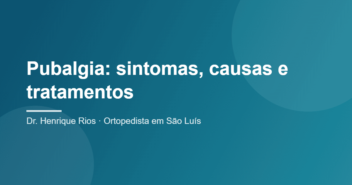 pubalgia