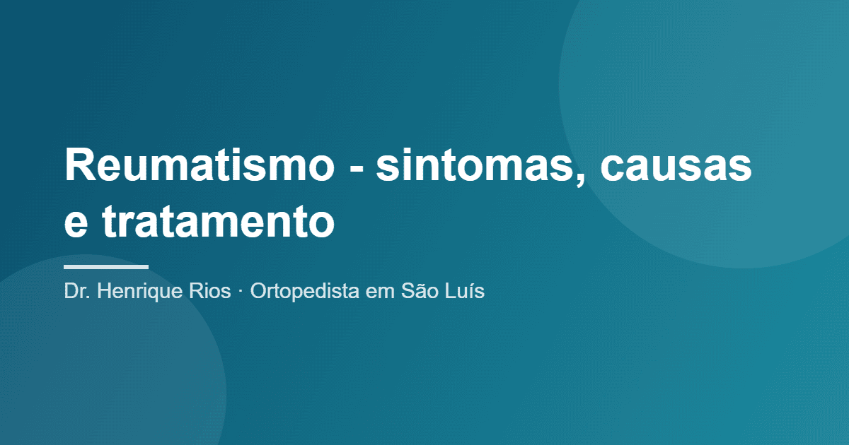 reumatismo