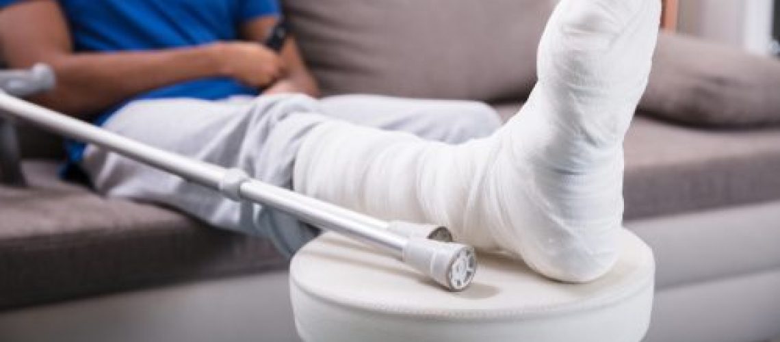 fratura no tornozelo